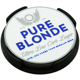 Pure Blonde Beer Coaster 3D Printed Drink Coaster - The 3D Print Smiths